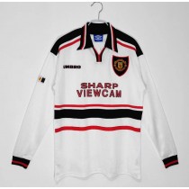 Retro Manchester United Away Long Sleeve Jersey 1998/99