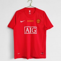 Retro Manchester United UCL Home Jersey 2007/08