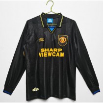 Retro Manchester United Away Long Sleeve Jersey 1993/94