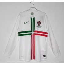 Retro Portugal Away Long Sleeve Jersey 2012/13