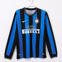 Retro Inter Milan Home Long Sleeve Jersey 2009/10