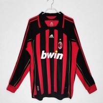 Retro AC Milan Home Long Sleeve Jersey 2006/07