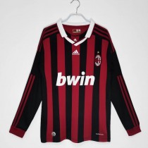 Retro AC Milan Home Long Sleeve Jersey 2009/10