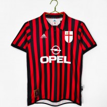 Retro AC Milan Home Jersey 1999/00
