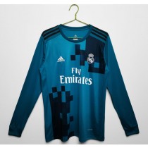 Retro Real Madrid Third Long Sleeve Jersey 2017/18