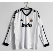 Retro Real Madrid Home Long Sleeve Jersey 2012/13