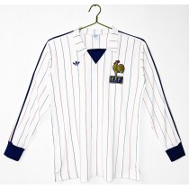 Retro France Away Long Sleeve Jersey 1980/82