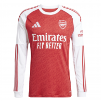 Arsenal Home Long Sleeve Jersey 25/26