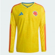 Colombia Home Long Sleeve Player Version Jersey 2026