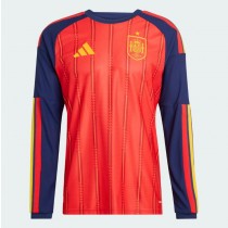 Spain Home Long Sleeve Player Version Jersey 2026