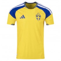 Sweden Home Player Version Jersey 2026