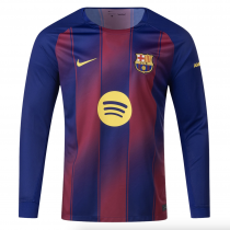 Barcelona Home Long Sleeve Jersey 25/26