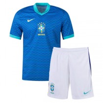 Kids Brazil Away Kit 2024