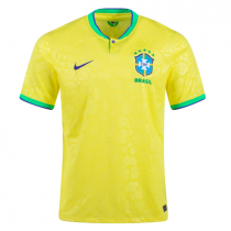 Brazil Home Football Shirt 2022