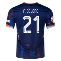 Frenkie de Jong Netherlands Away Jersey 2024