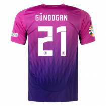 Ilkay Gundogan Germany Away Jersey 2024