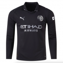 Manchester City Away Long Sleeve Jersey 25/26