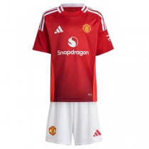 Manchester United Home Kids Kit 24/25