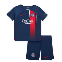 Paris Saint-Germain Home Kids Football Kit 23/24