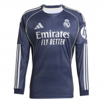 Real Madrid Away Long Sleeve Jersey 25/26