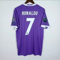 Retro Real Madrid Away Ronaldo Football Shirt 16/17