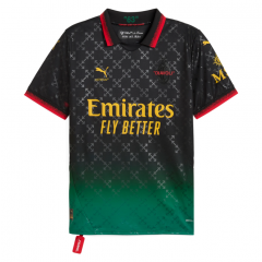 AC Milan X Off-White Fourth Jersey 24/25 – Black