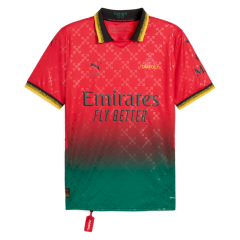AC Milan X Off-White Fourth Jersey 24/25 – Red